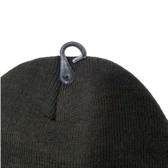 WILD‎ WEAR Unisex Cuffed Skull Knit Winter Hat Cap In Gray - Picture 4 of 6
